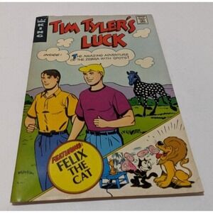 Vintage 1973 Tim Tyler's Luck Comic R-04 Felix the Cat King Features